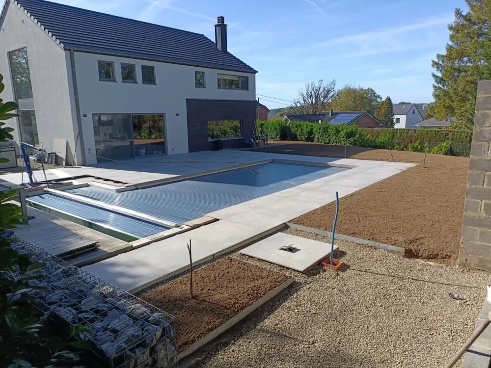 piscine sur mesure à Cornesse 