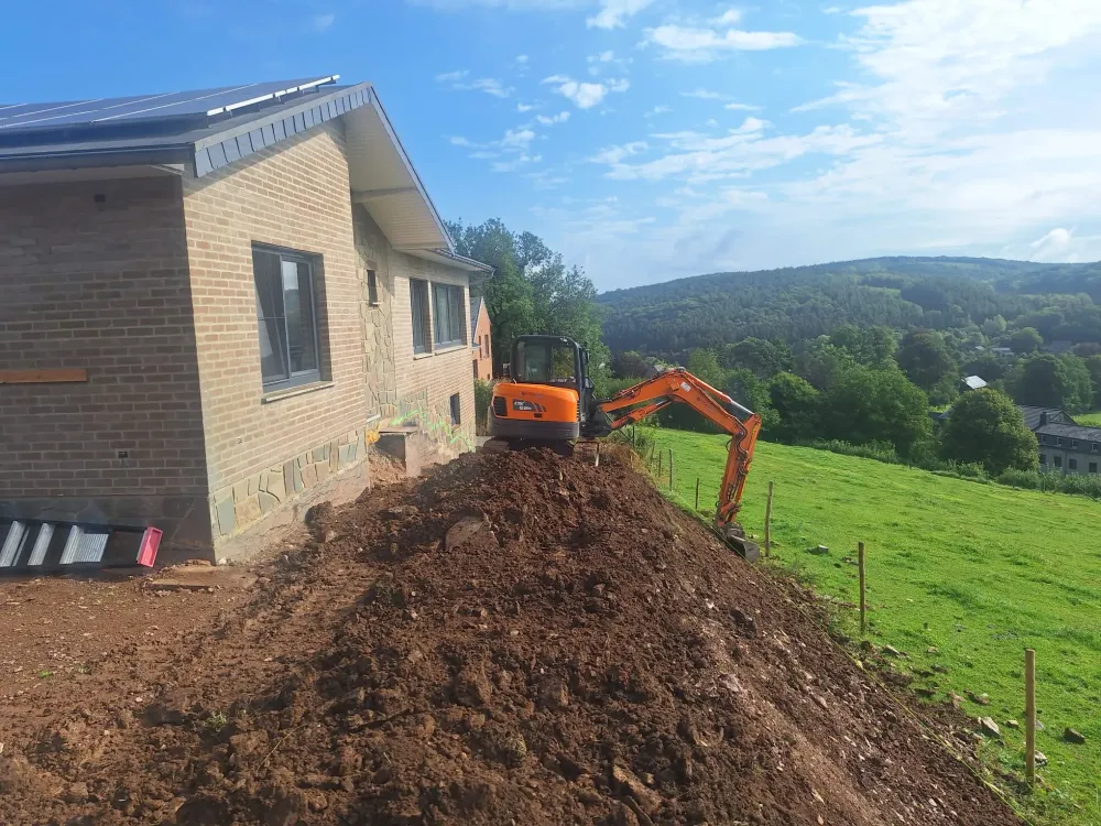 Chantier Harzé aménagement complet (12webp