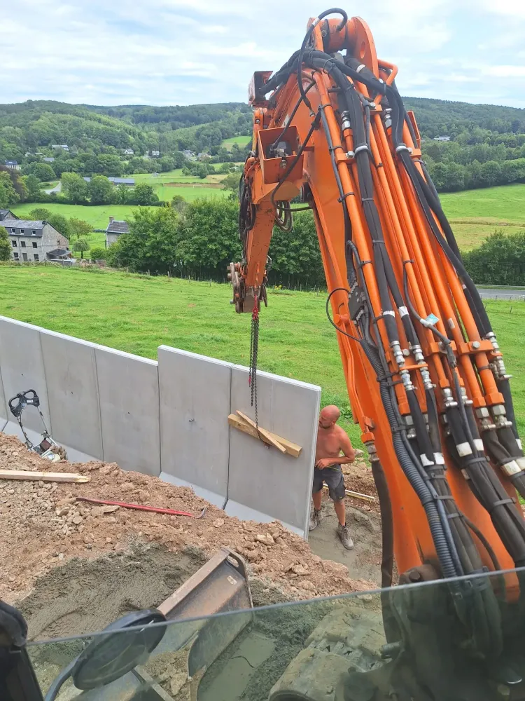 Chantier Harzé aménagement complet (37webp