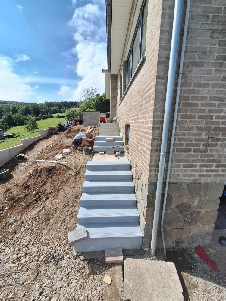 Chantier Harzé aménagement complet (48webp