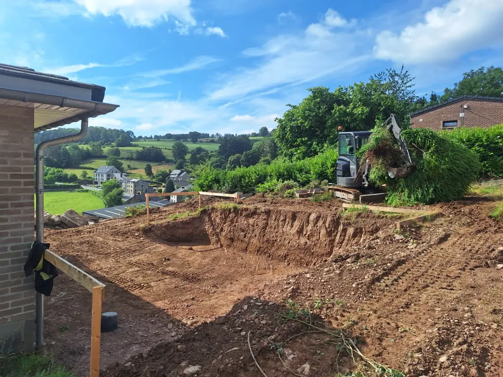 Chantier Harzé aménagement complet (62webp